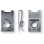 Clip écrou 25x15mm pour vis diamètre 6,3 épaisseur de tôle 0,5-4mm